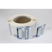 Bosch Car Service Lube Labels - Roll of 500