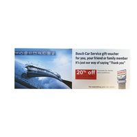 Bosch Car Service 20% Off Wipers Vouchers