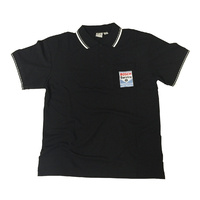 Men's Black/White Polo Shirt